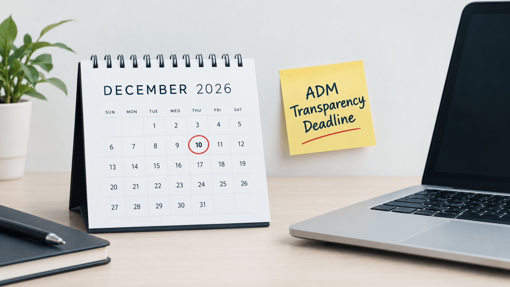 The ADM Clock Is Already Running